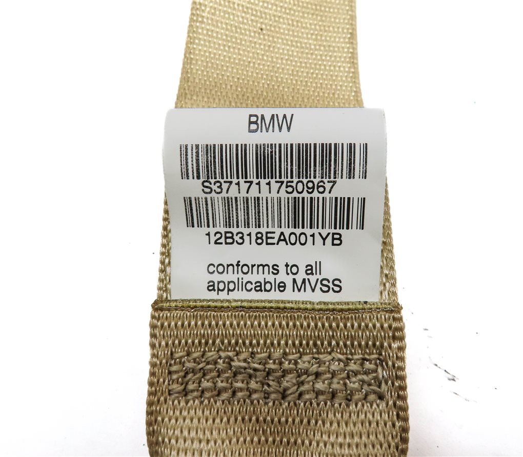 Thumbnail 7: 2013 BMW X5 (E70) REAR 2ND ROW LEFT CENTER RIGHT SEATBELT RETRACTOR (BEIGE)