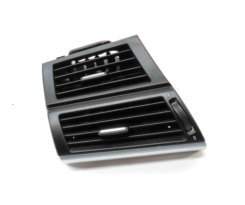 Thumbnail 3: 2013 BMW X5 (E70) FRONT LEFT DRIVER OUTER DASH HEAT AIR AC HVAC VENT (BLACK)