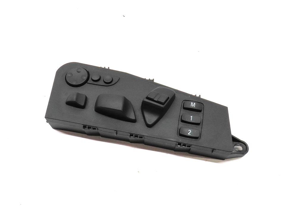 2013 BMW X5 (E70) FRONT LEFT DRIVER MEMORY SEAT POSITION ADJUST SWITCH (BLACK)