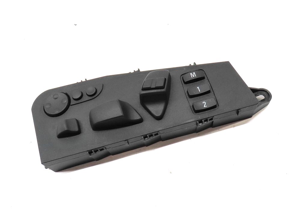 Thumbnail 3: 2013 BMW X5 (E70) FRONT LEFT DRIVER MEMORY SEAT POSITION ADJUST SWITCH (BLACK)