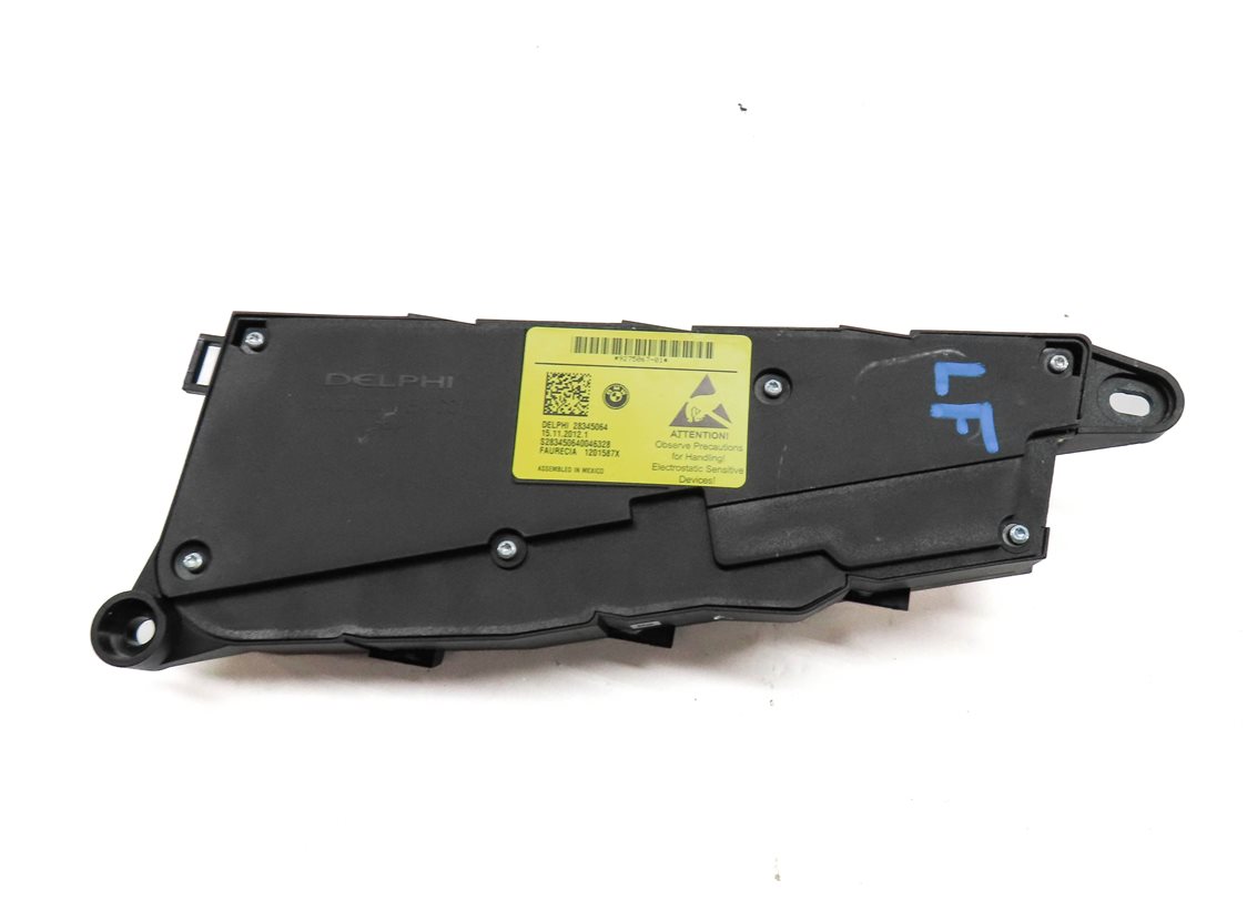 Thumbnail 5: 2013 BMW X5 (E70) FRONT LEFT DRIVER MEMORY SEAT POSITION ADJUST SWITCH (BLACK)