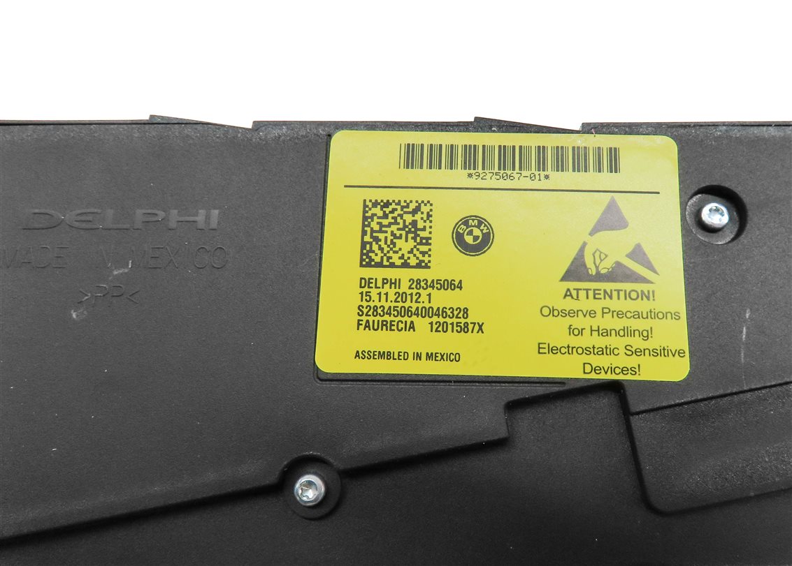 Thumbnail 6: 2013 BMW X5 (E70) FRONT LEFT DRIVER MEMORY SEAT POSITION ADJUST SWITCH (BLACK)