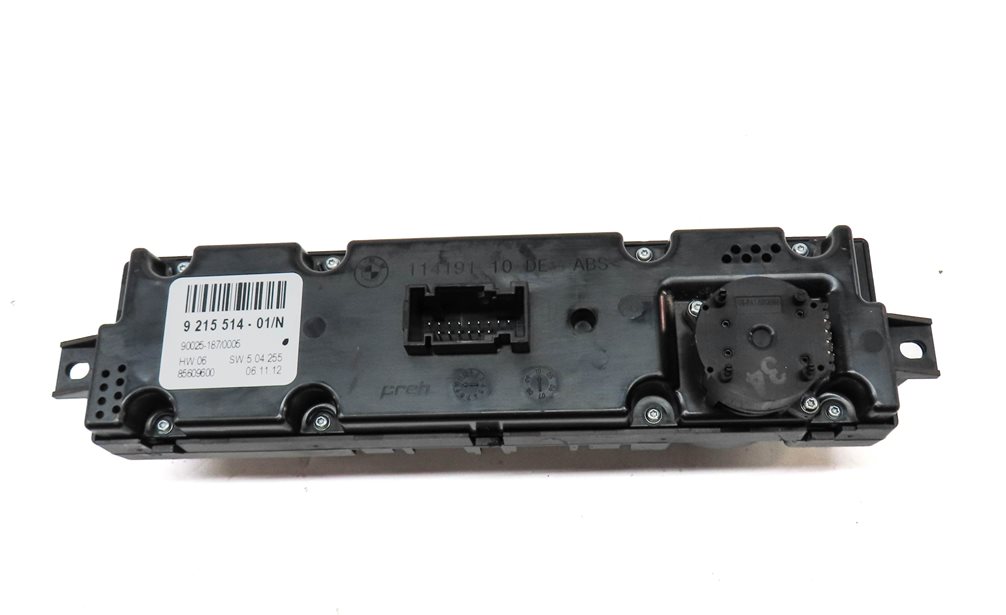 Thumbnail 6: 2007-2013 BMW X5 (E70) REAR CONSOLE HEATER A/C CLIMATE TEMPERATURE CONTROL PANEL
