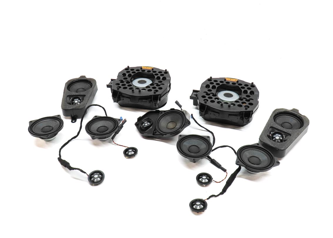 2013 BMW X5 (E70) RADIO AUDIO SOUND SYSTEM SPEAKER TWEETER SUBWOOFER SET/16