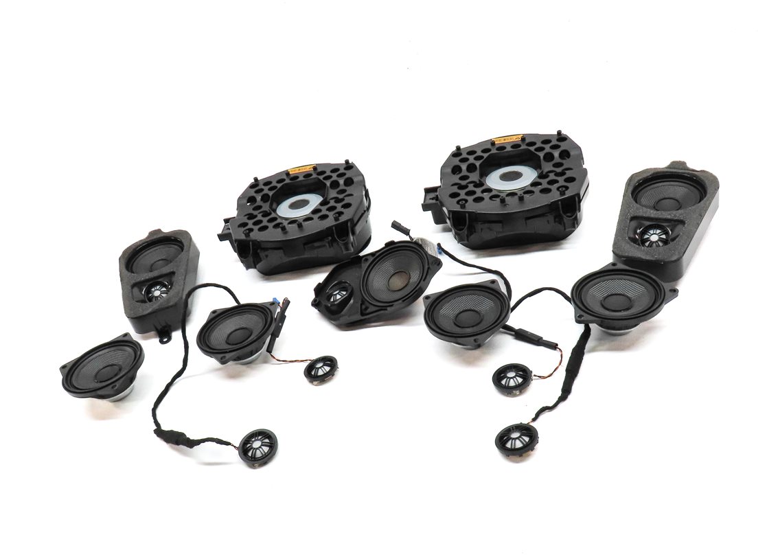 Thumbnail 18: 2013 BMW X5 (E70) RADIO AUDIO SOUND SYSTEM SPEAKER TWEETER SUBWOOFER SET/16