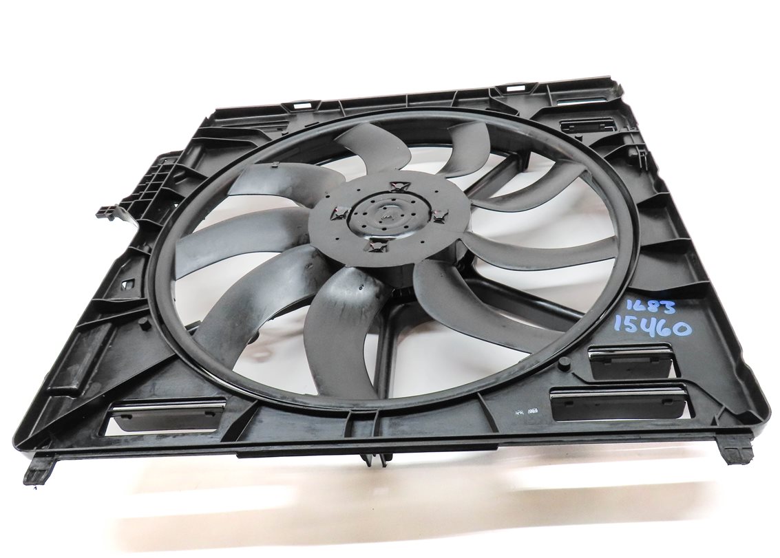 Thumbnail 2: 2008-2014 BMW X5 X5M X6 X6M (E70 E71) 850 WATT RADIATOR COOLING FAN ASSEMBLY