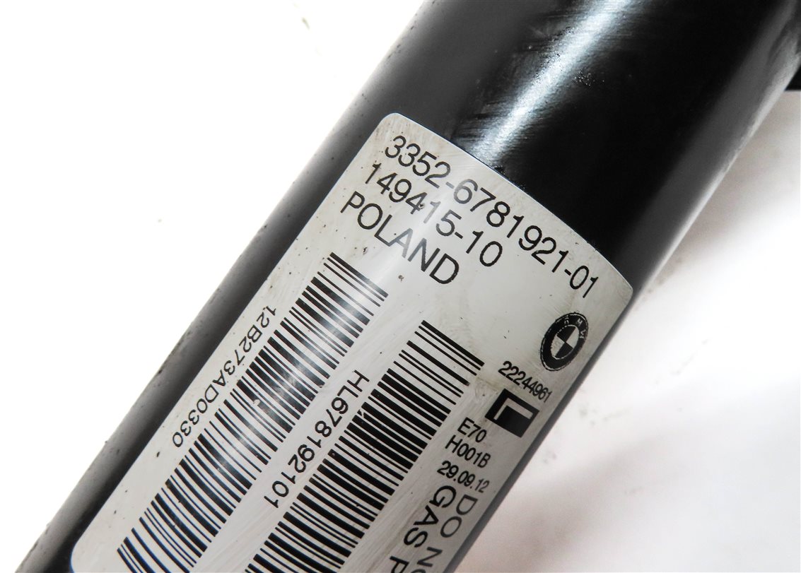 Thumbnail 7: 2013 BMW X5 (E70) REAR LEFT & RIGHT STANDARD SUSPENSION SHOCK STRUT SET/2