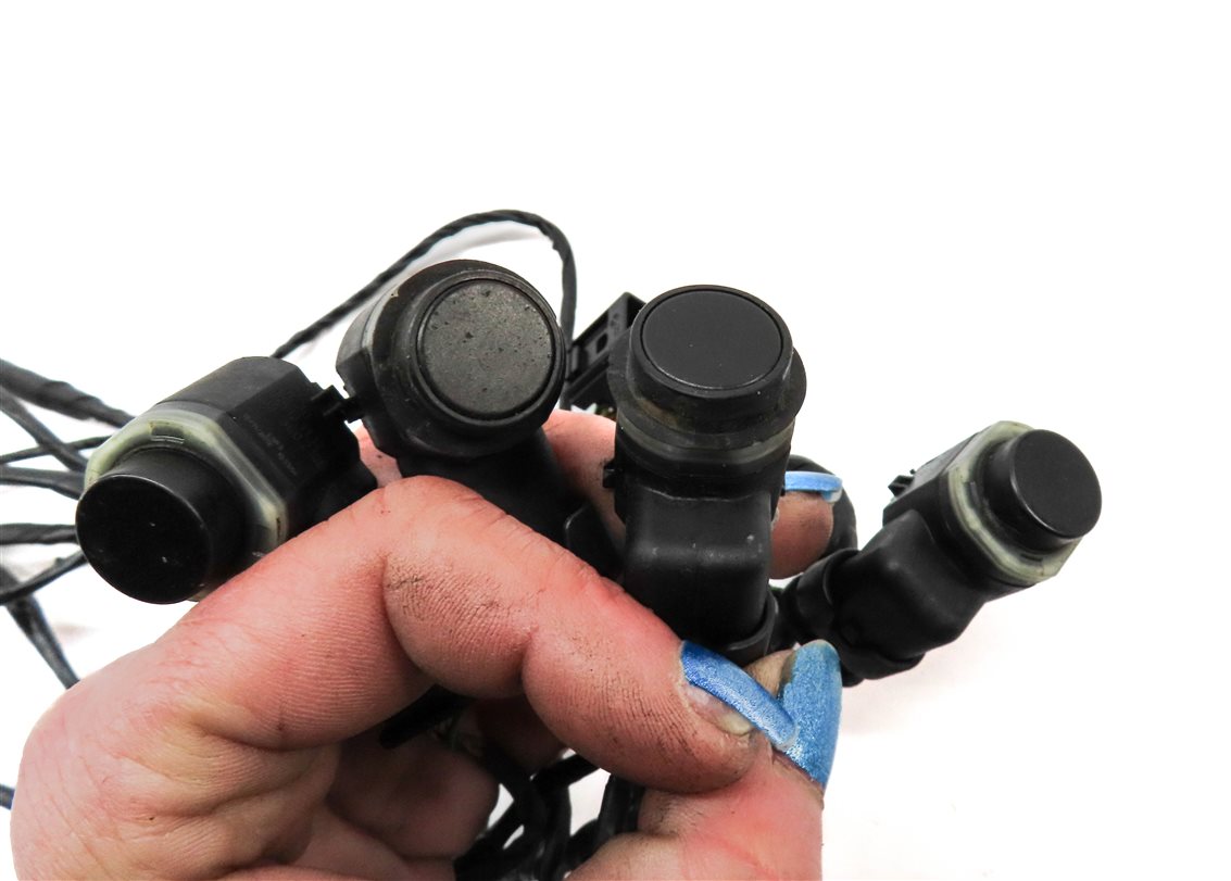 Thumbnail 5: 2013 BMW X5 (E70) FRONT PARK ASSIST PDC DISTANCE CONTROL SENSOR SET/4 (WHITE)