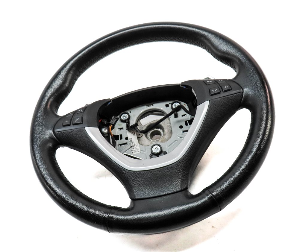 Thumbnail 3: 2013 BMW X5 (E70) 3 SPOKE SPORT STEERING WHEEL w/ PADDLES & SWITCHES (BLACK)