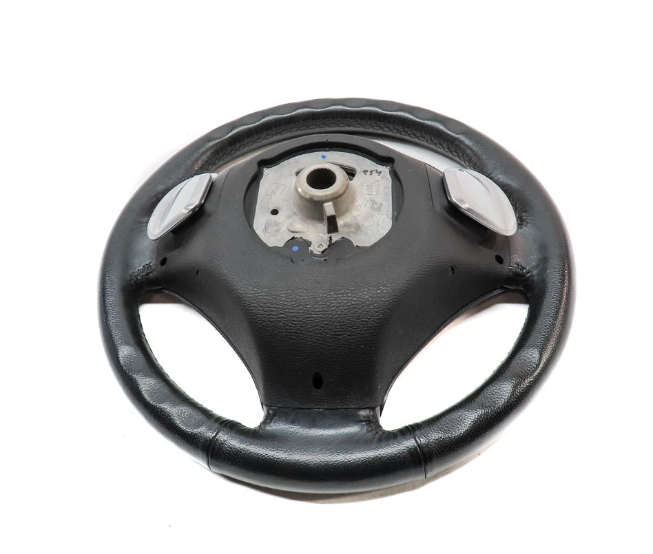 Thumbnail 5: 2013 BMW X5 (E70) 3 SPOKE SPORT STEERING WHEEL w/ PADDLES & SWITCHES (BLACK)