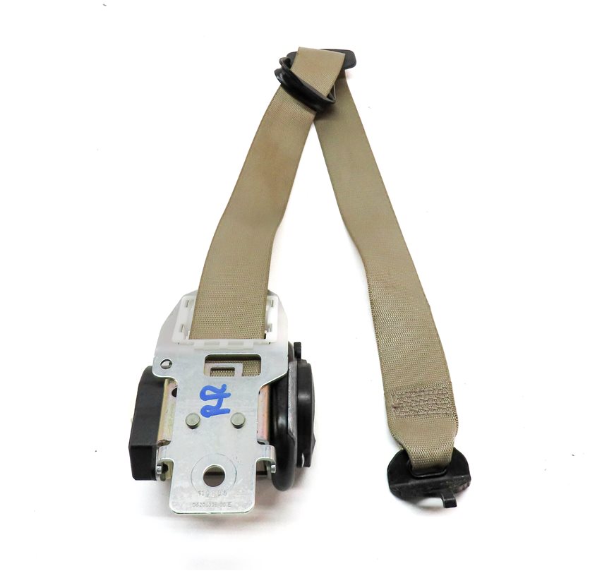 Thumbnail 4: 2012 MERCEDES ML350 (W166) REAR RIGHT SEAT SEATBELT BELT RETRACTOR (Beige)