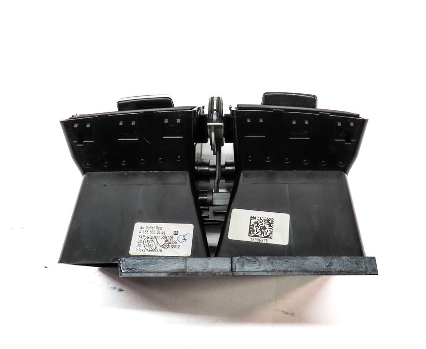 Thumbnail 5: 12 MERCEDES ML350 (W166) REAR CENTER CONSOLE HEAT AIR AC HVAC DUAL VENT (Black)
