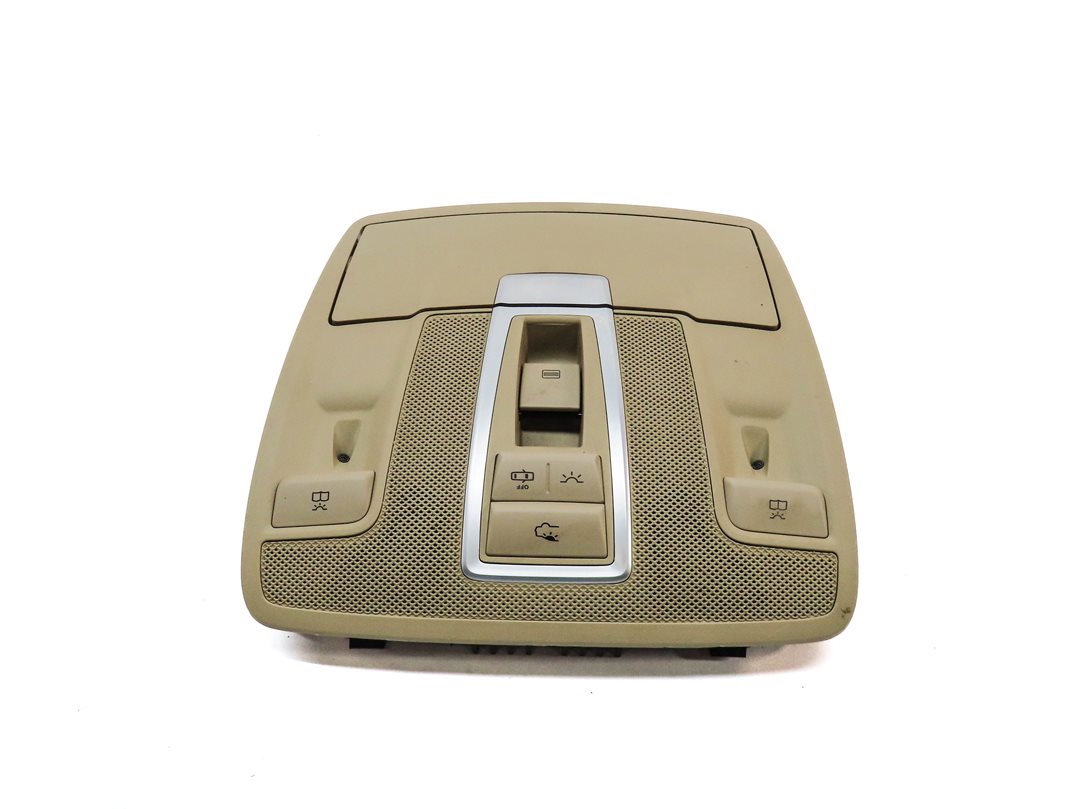 Thumbnail 4: 12 MERCEDES ML350 W166 INTERIOR DOME LIGHT LAMP w/SWITCH SUNGLASS HOLDER (Beige)