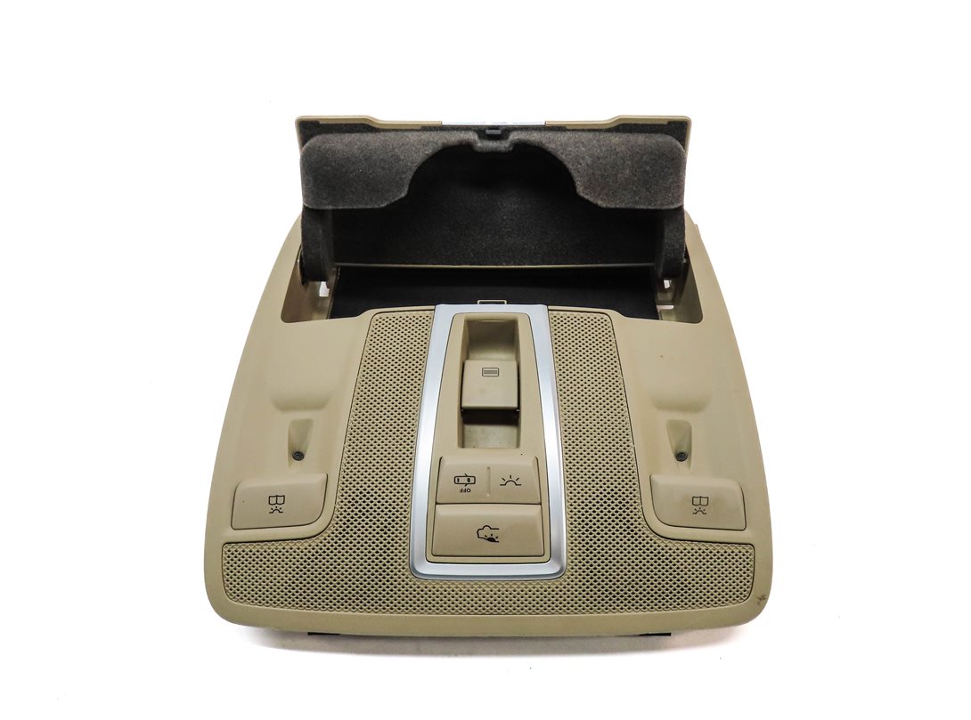 Thumbnail 5: 12 MERCEDES ML350 W166 INTERIOR DOME LIGHT LAMP w/SWITCH SUNGLASS HOLDER (Beige)