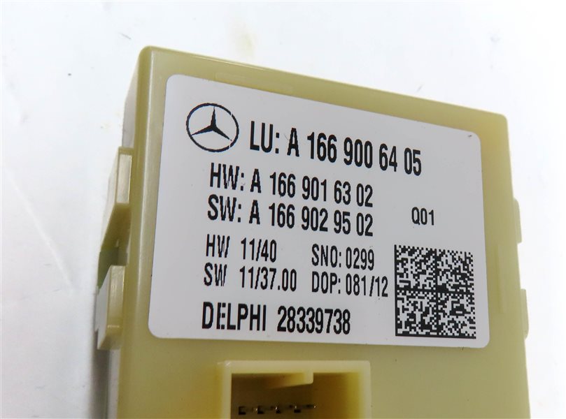 Thumbnail 4: 12-16 MERCEDES GL ML CLASS (W166 X166) REAR TRUNK LIFT LIFTGATE CONTROL MODULE