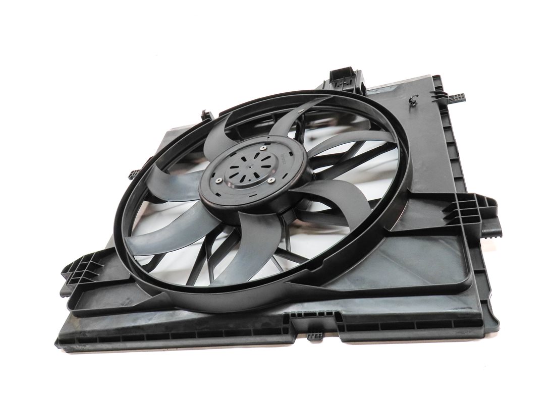 Thumbnail 2: 2012-2019 MERCEDES GL GLE GLS ML (W166 X166) 600w RADIATOR COOLING FAN ASSEMBLY