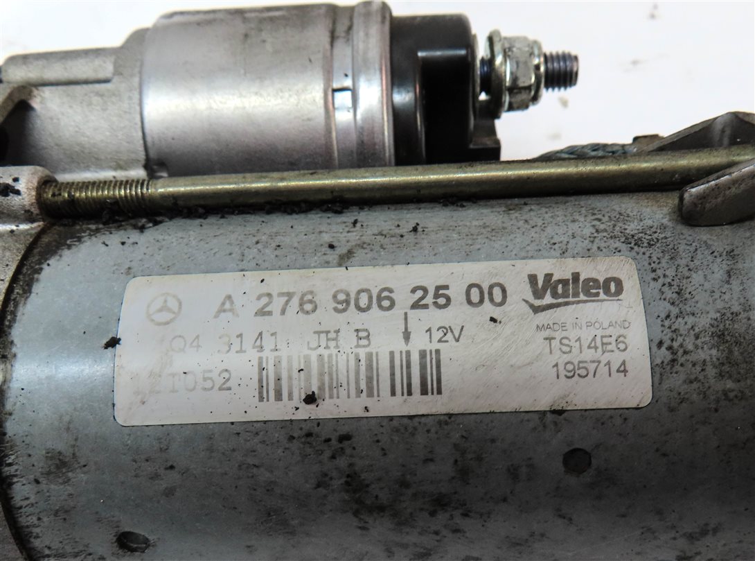 Thumbnail 7: 12-19 MERCEDES C350 E350 GLE350 GLE400 ML350 R350 SLK350 3.5L STARTER MOTOR