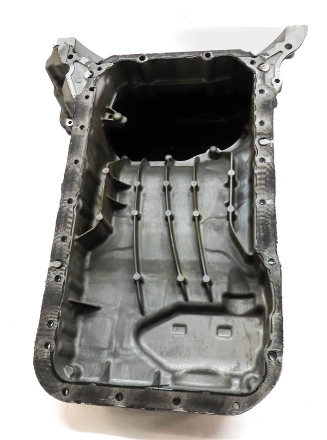 Thumbnail 7: 12-19 MERCEDES GL GLE GLS ML (W166 W292 X166) 3.5L UPPER & LOWER ENGINE OIL PAN