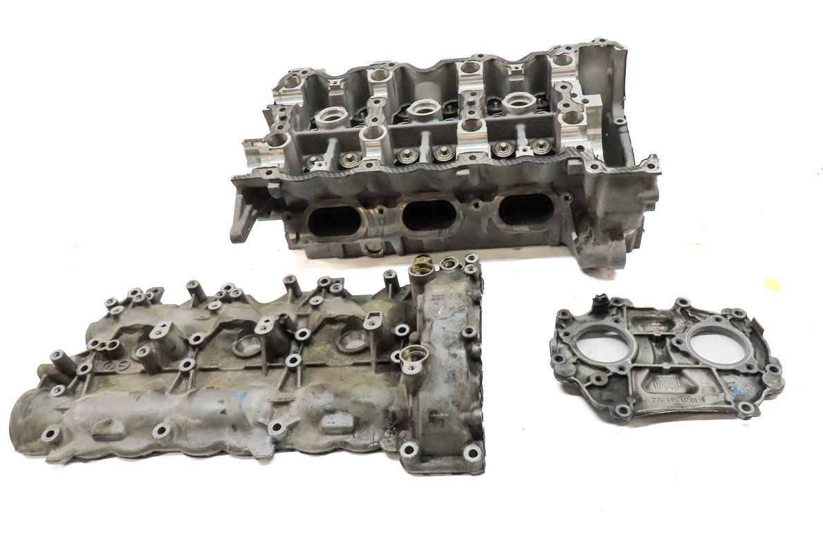Thumbnail 2: 12-15 C350 E350 E400 GLK350 ML350 R350 SLK350 3.5L M276 LEFT CYLINDER HEAD