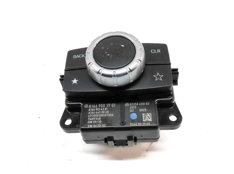 Thumbnail 2: 2012-2013 MERCEDES G550 GL350 GL450 GL550 ML350 ML550 (W166 X166) RADIO GPS KNOB