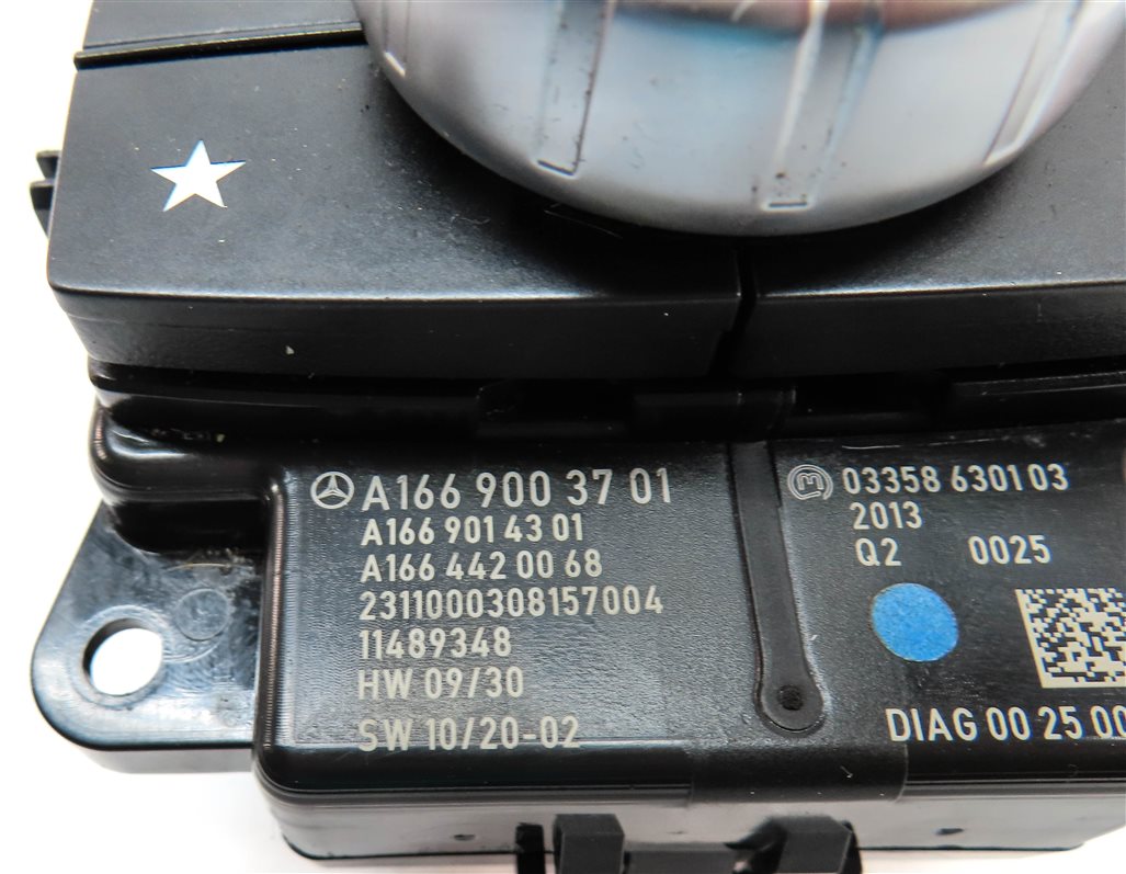 Thumbnail 6: 2012-2013 MERCEDES G550 GL350 GL450 GL550 ML350 ML550 (W166 X166) RADIO GPS KNOB