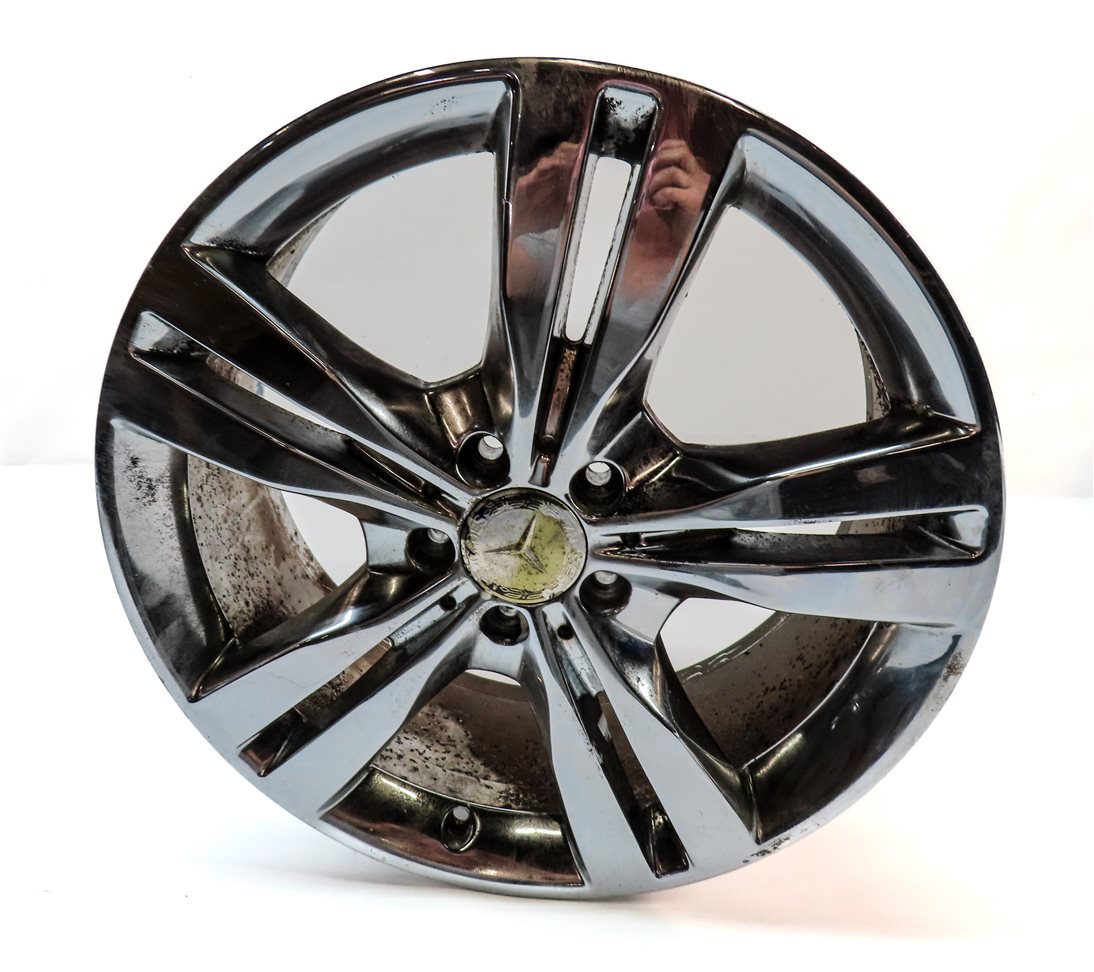 Thumbnail 3: 2012-2014 MERCEDES ML350 (W166) 19x8 5 DOUBLE SPOKE ALUMINUM WHEEL RIM SET-4
