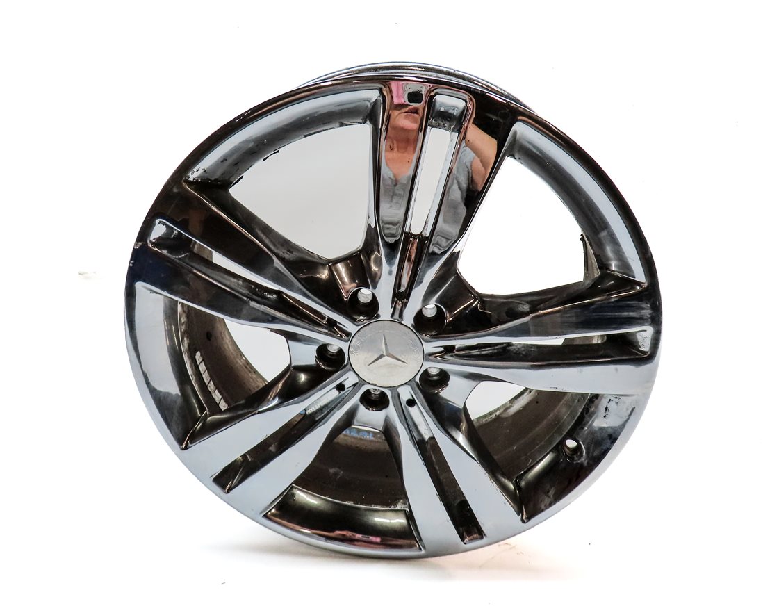 Thumbnail 4: 2012-2014 MERCEDES ML350 (W166) 19x8 5 DOUBLE SPOKE ALUMINUM WHEEL RIM SET-4