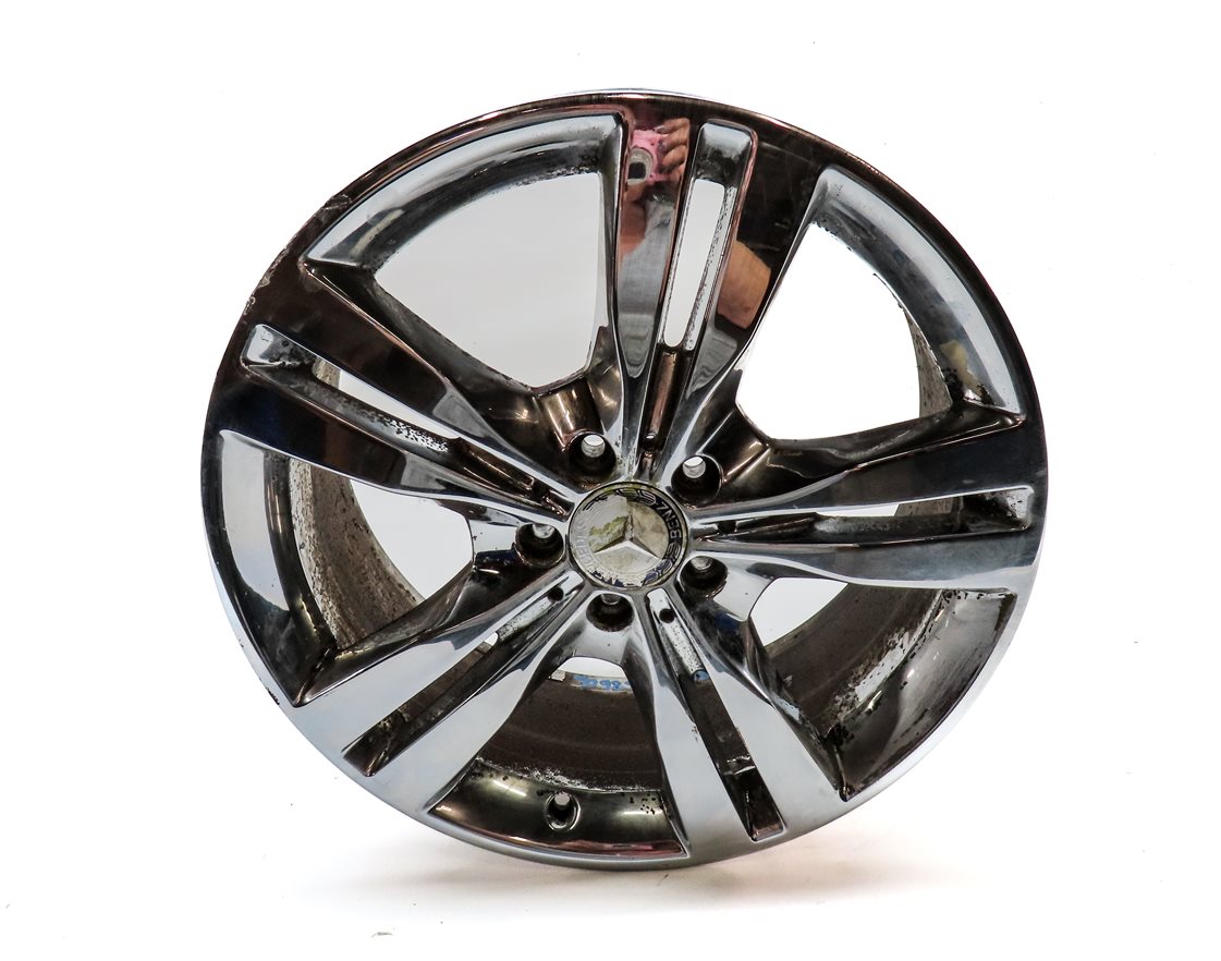 Thumbnail 5: 2012-2014 MERCEDES ML350 (W166) 19x8 5 DOUBLE SPOKE ALUMINUM WHEEL RIM SET-4