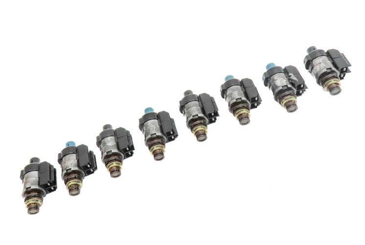 04-18 MERCEDES C CL E GL G ML S SLK 722.9 TRANSMISSION VALVE BODY SOLENOID SET-8