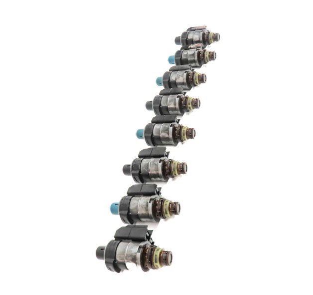 Thumbnail 3: 04-18 MERCEDES C CL E GL G ML S SLK 722.9 TRANSMISSION VALVE BODY SOLENOID SET-8