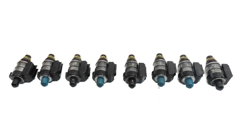 Thumbnail 5: 04-18 MERCEDES C CL E GL G ML S SLK 722.9 TRANSMISSION VALVE BODY SOLENOID SET-8