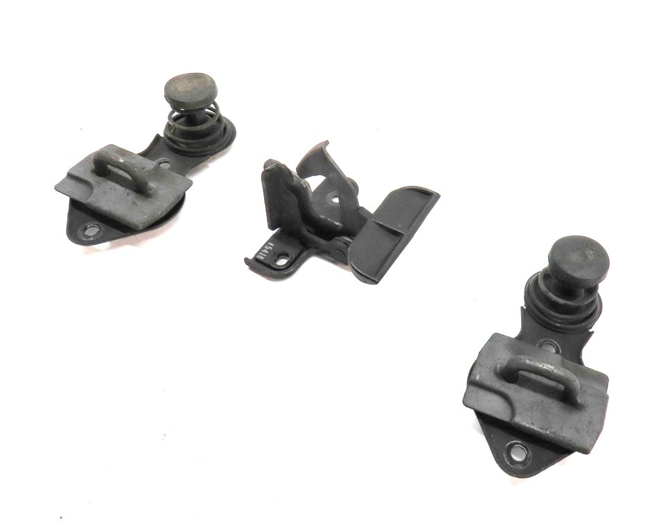 2007 MERCEDES ML320 (W164) FRONT HOOD BONNET LID SAFETY CATCH LATCH SET/3