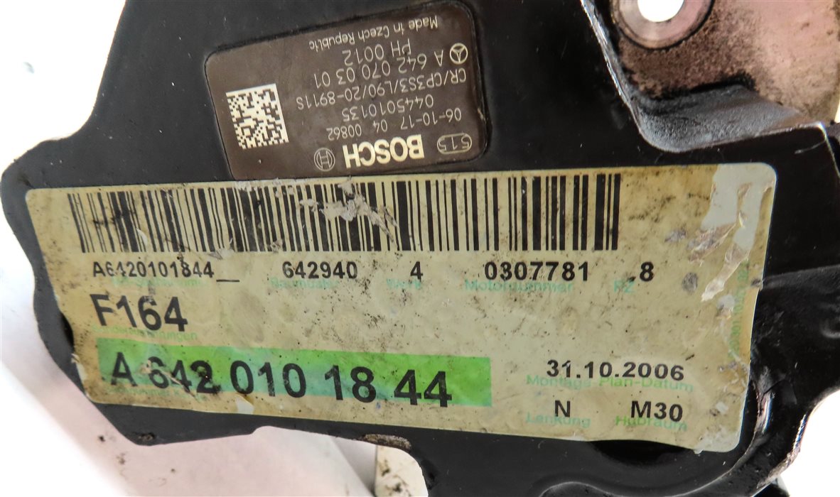 Thumbnail 7: 07-12 MERCEDES E GL ML R CLASS (W164 W211 W212 X164) 3.0L DIESEL HPFP FUEL PUMP
