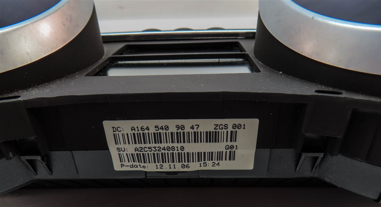 Thumbnail 7: 2007 MERCEDES ML320 (W164) DASH SPEEDOMETER INSTRUMENT GAUGE CLUSTER (170k)
