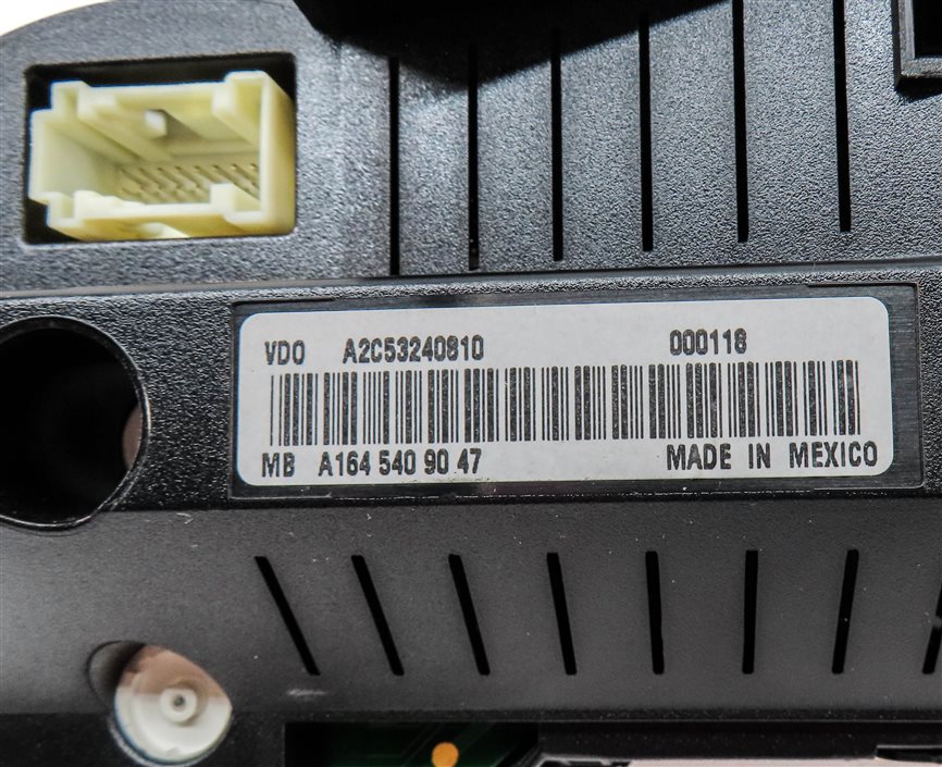 Thumbnail 8: 2007 MERCEDES ML320 (W164) DASH SPEEDOMETER INSTRUMENT GAUGE CLUSTER (170k)