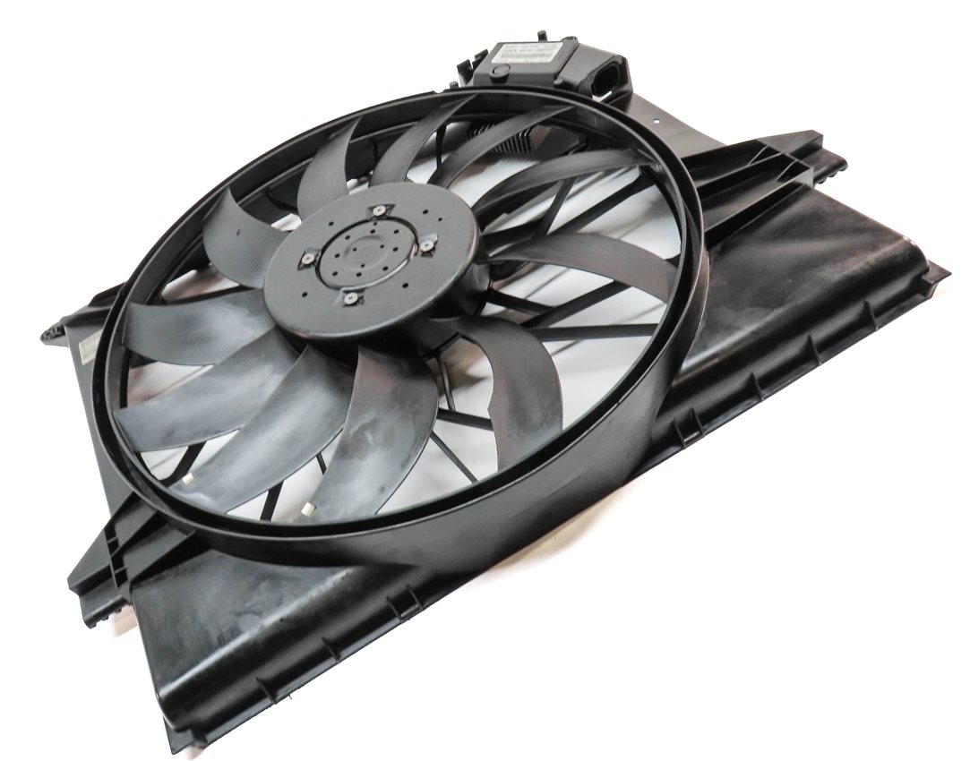Thumbnail 3: 2007-2012 MERCEDES GL ML R CLASS (X164 W164 W251) RADIATOR COOLING FAN w/ SHROUD