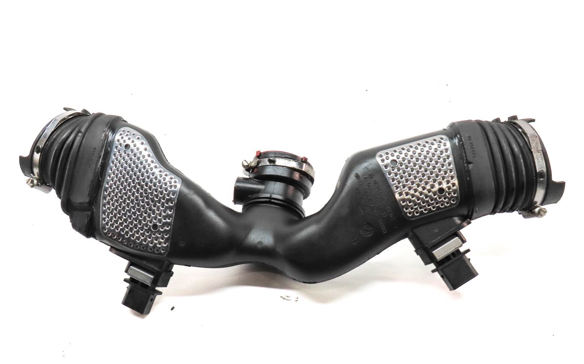 Thumbnail 4: 07 MERCEDES ML320 (W164) 3.0L DIESEL OM642 ENGINE AIR INTAKE PIPE w/MAF SENSORS