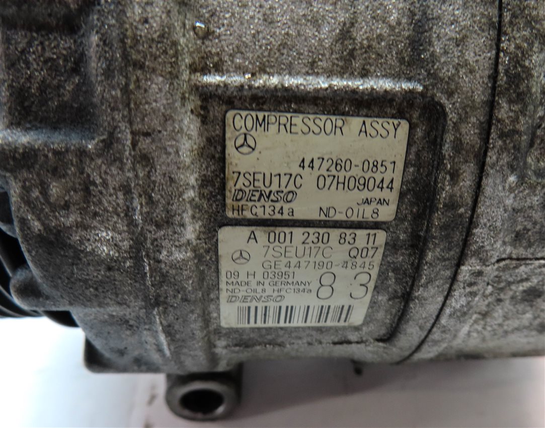 Thumbnail 7: 2007-2008 MERCEDES GL320 ML320 R320 (W164 X164 W251) 3.0L DIESEL A/C COMPRESSOR
