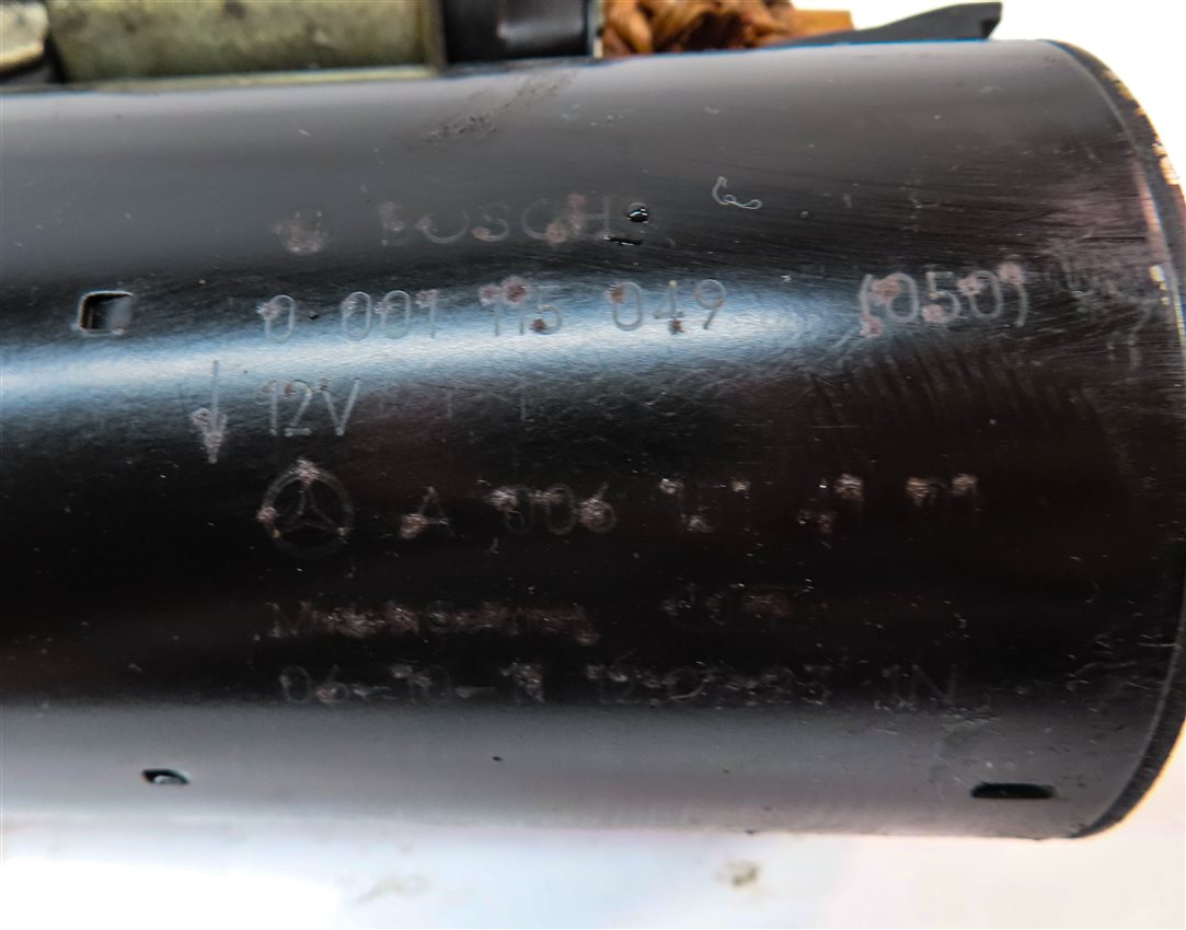 Thumbnail 7: 2007-2016 MERCEDES GL320 GL350 ML320 ML350 R320 R350 3.0L DIESEL STARTER MOTOR