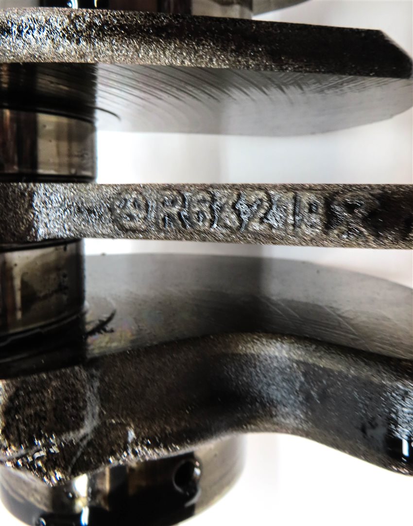 Thumbnail 6: 07 MERCEDES ML320 (W164) 3.0L DIESEL (OM642) ENGINE MOTOR CRANK SHAFT CRANKSHAFT