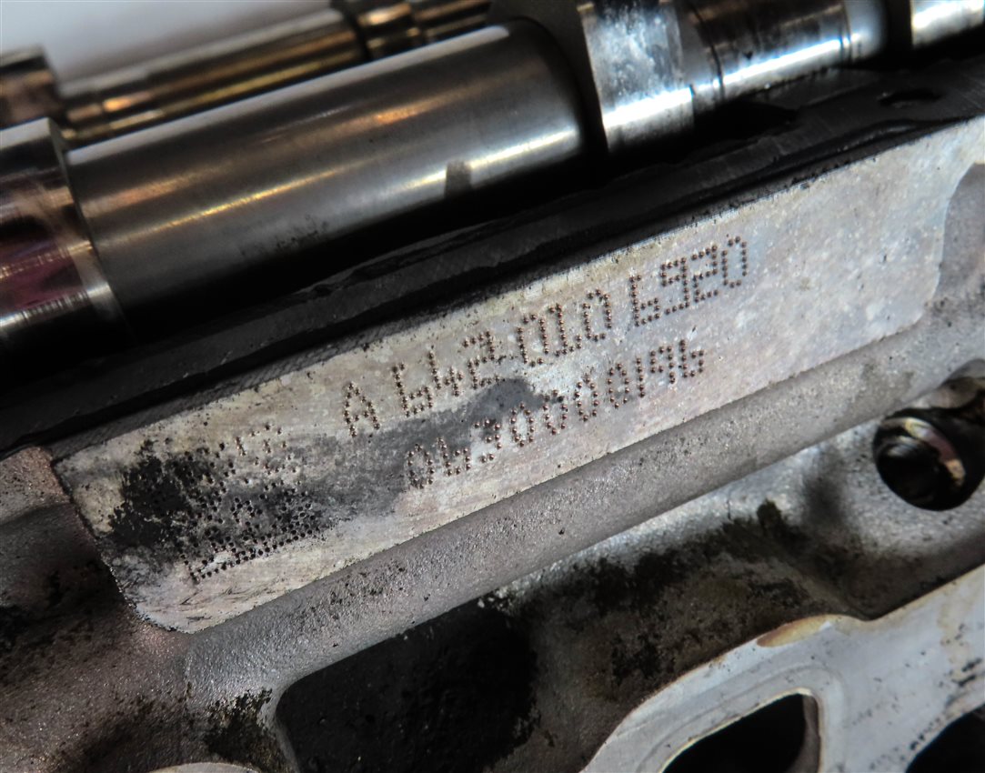 Thumbnail 14: 2007 MERCEDES ML320 (W164) 3.0L DIESEL (OM642) LEFT DRIVER ENGINE CYLINDER HEAD