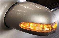 Thumbnail 2: 06-08 MB ML320 ML350 ML500 ML550 (W164) DRIVER HEATED DOOR MIRROR (Iridium)