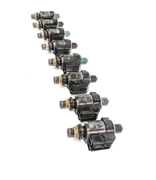 Thumbnail 3: 04-18 MERCEDES C CL E GL G ML S SLK 722.9 TRANSMISSION VALVE BODY SOLENOID SET-8