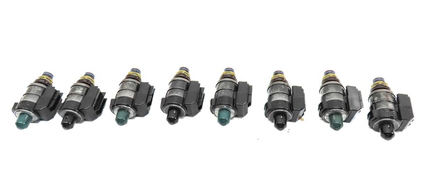Thumbnail 5: 04-18 MERCEDES C CL E GL G ML S SLK 722.9 TRANSMISSION VALVE BODY SOLENOID SET-8