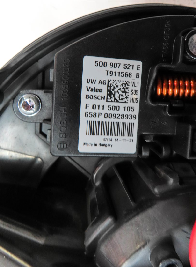 Thumbnail 8: 2015-2018 VW GOLF GTI / AUDI A3 S3 RS3 (8V) FRONT HEATER A/C BLOWER FAN MOTOR