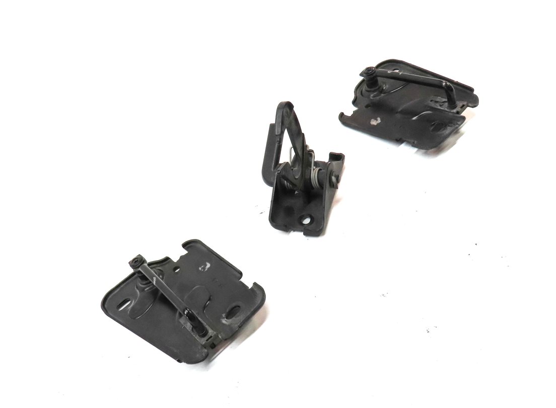 Thumbnail 3: 2015 AUDI S3 (8V) FRONT HOOD BONNET LID SAFETY RELEASE LEVER CATCH HOOK SET/3