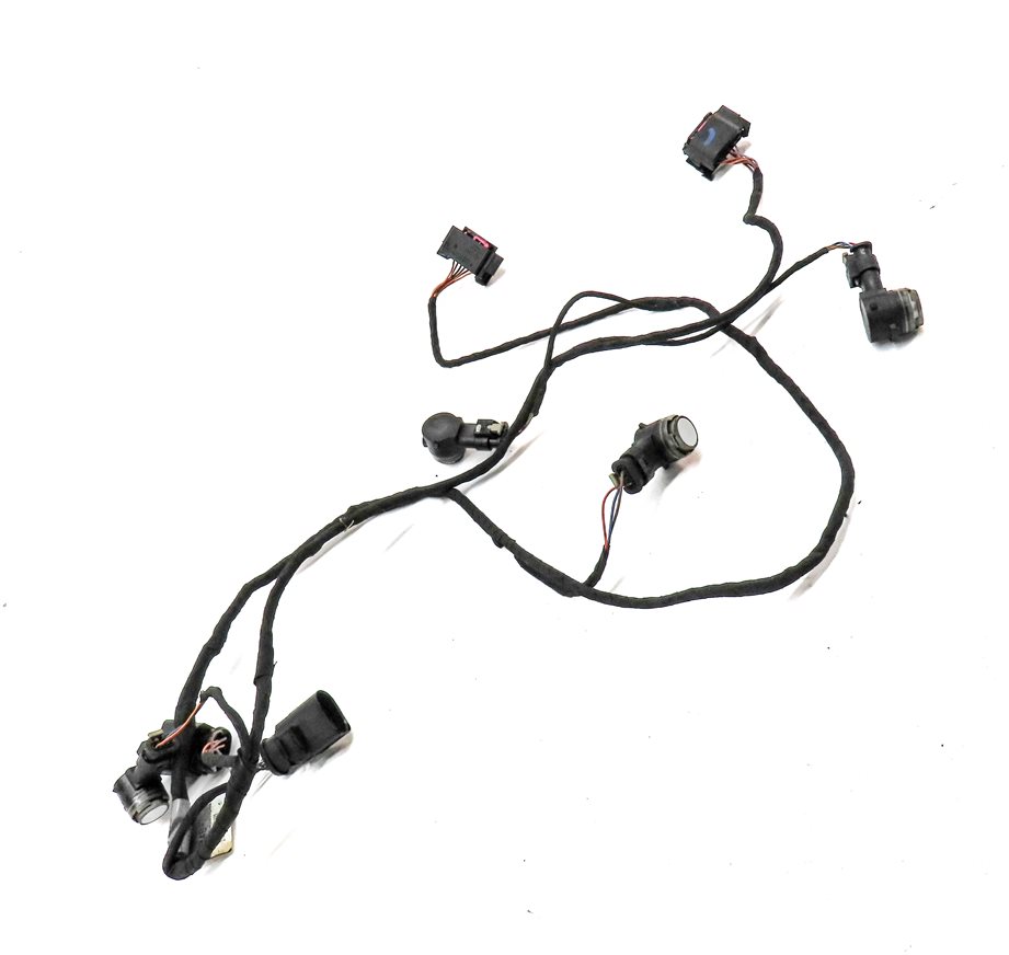 Thumbnail 3: 2015 AUDI S3 (8V) REAR PARK ASSIST PDC DISTANCE CONTROL SENSOR SET/4 (White)