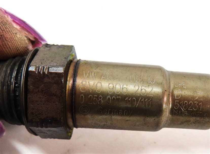 Thumbnail 4: 2015 AUDI S3 (8V) 2.0L (CYFB) ENGINE OXYGEN O2 LAMBDA PROBE SENSOR SET/2