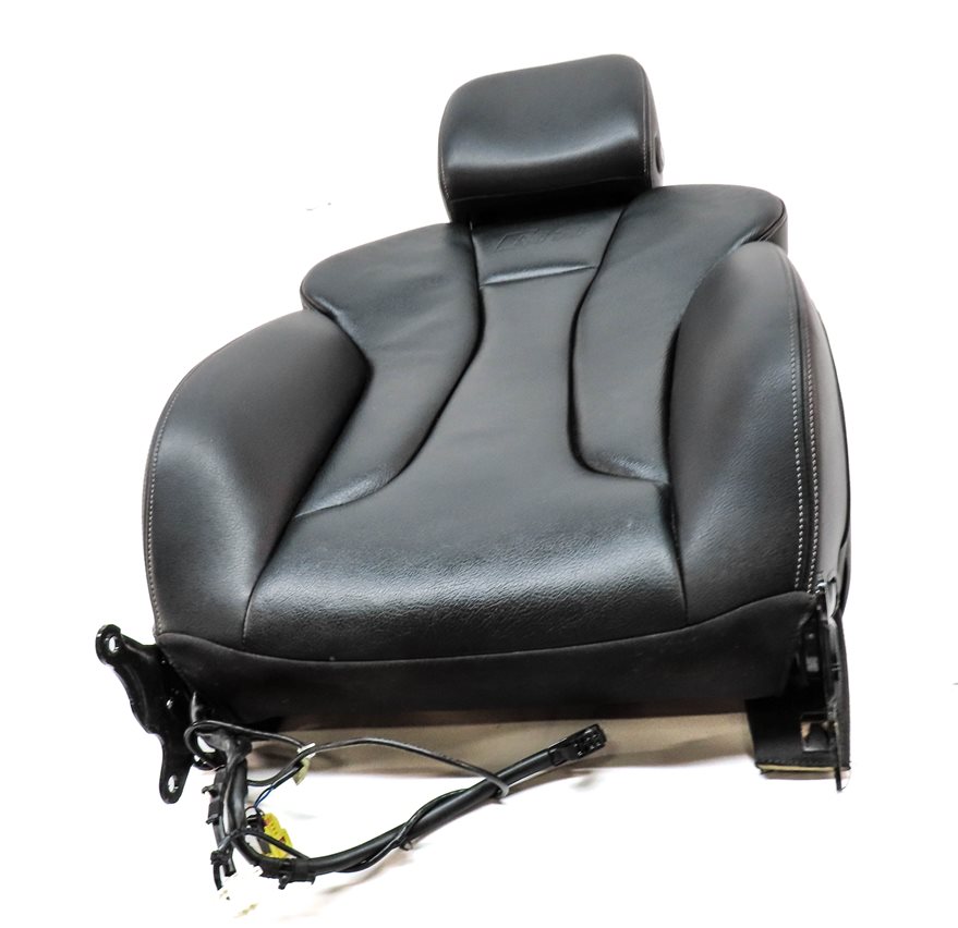 Thumbnail 2: 2015 AUDI S3 (8V) FRONT RIGHT PASSENGER UPPER HEATED SEAT BACK CUSHION (Black)
