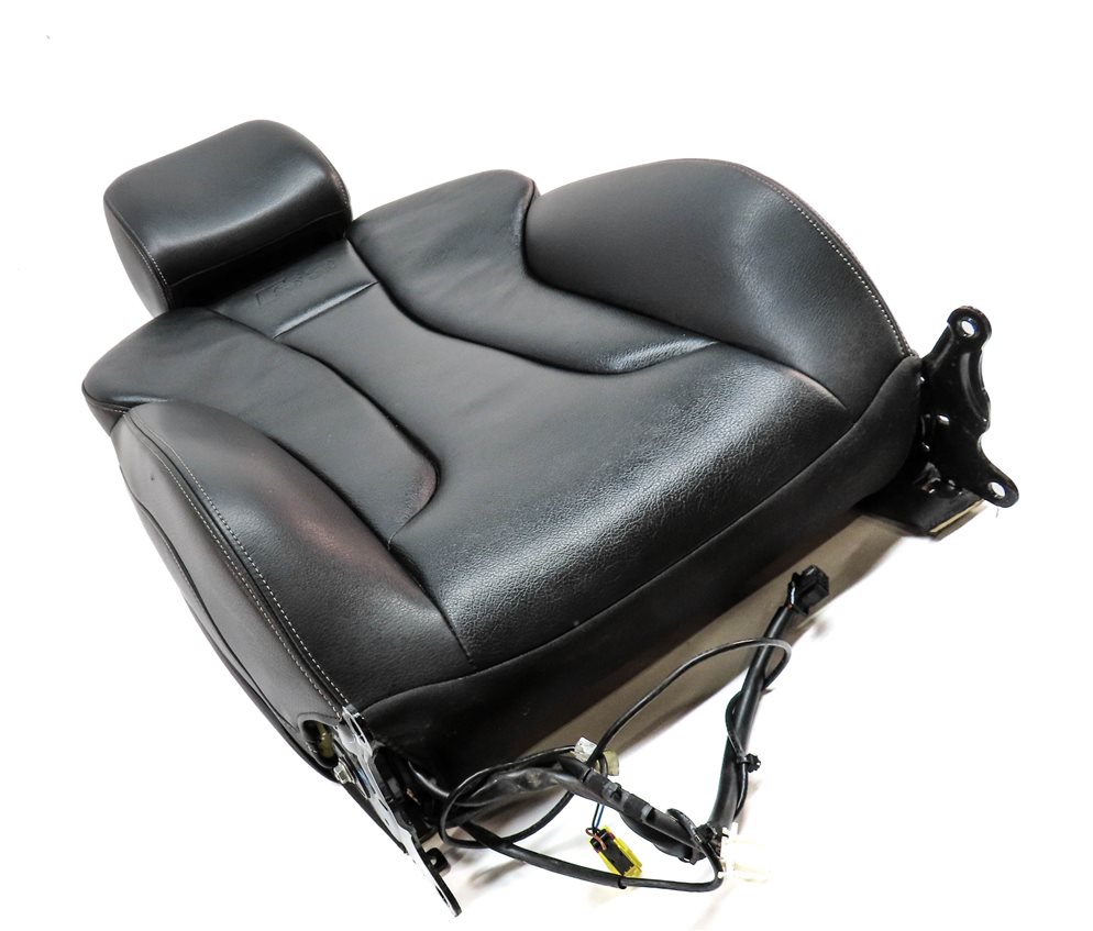 Thumbnail 3: 2015 AUDI S3 (8V) FRONT RIGHT PASSENGER UPPER HEATED SEAT BACK CUSHION (Black)